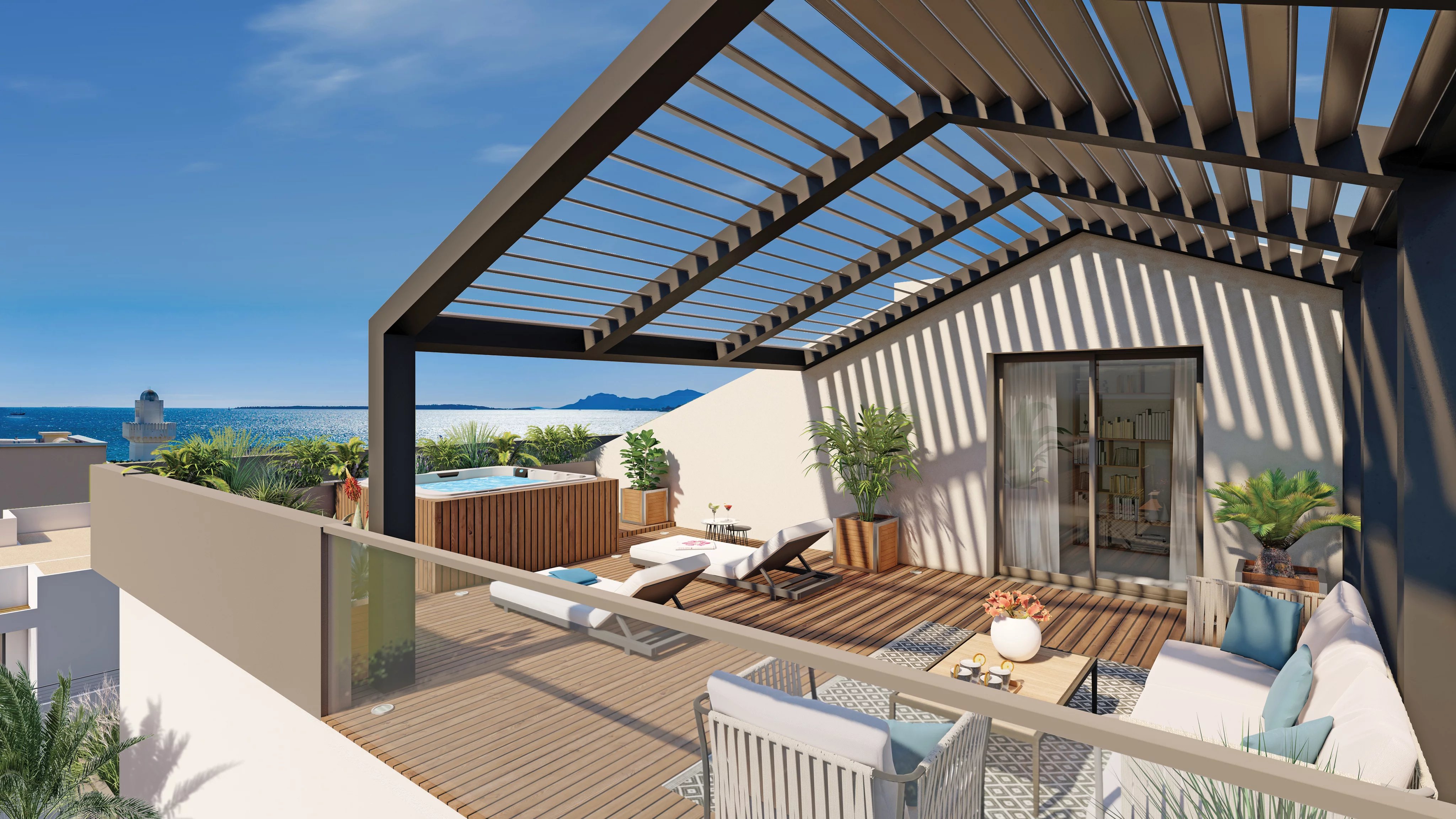 NEUF - DUPLEX - VUE MER - PROXIMITE PLAGES & CENTRE VILLE