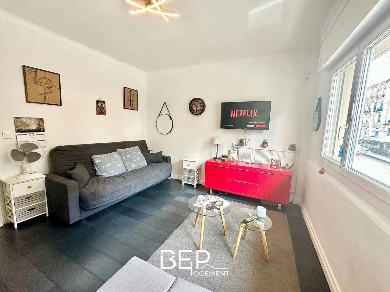 Studio meublé climatisé idéalement situé à Cannes