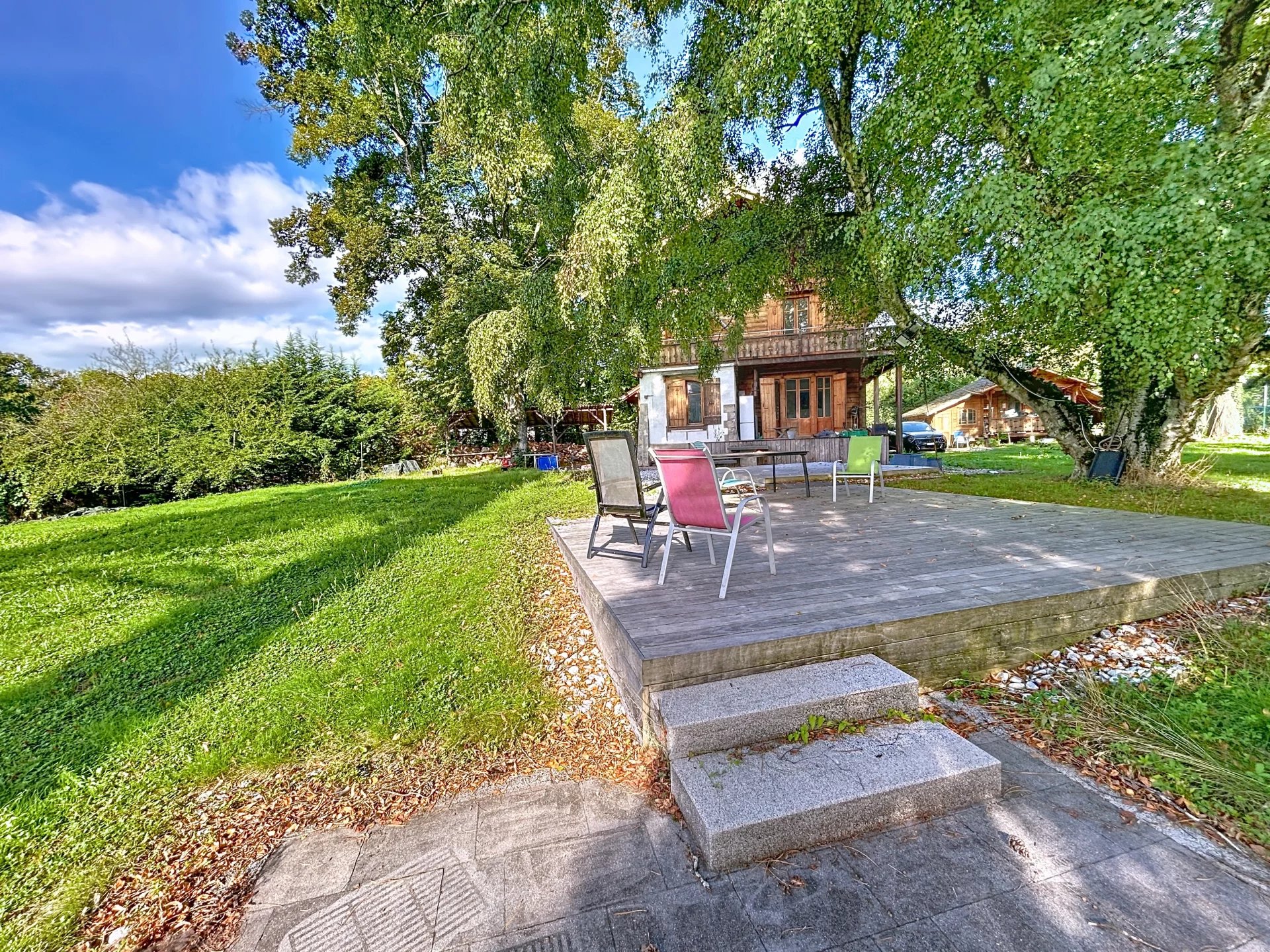 Magnifique chalet au coeur d'un parc
