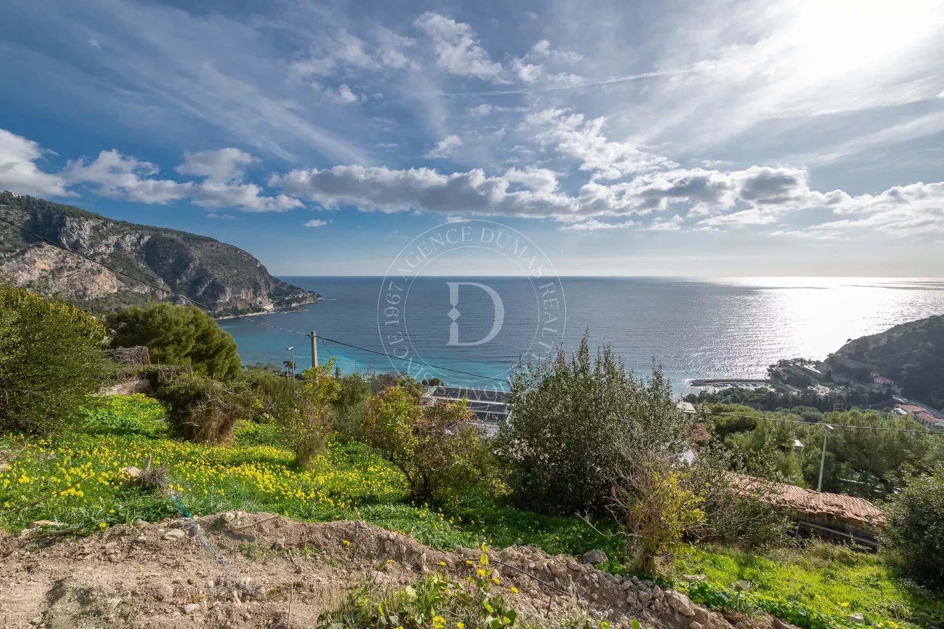 Eze bord de mer - Terrain d'exception Vue mer - Photo 2