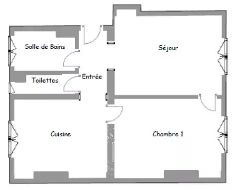 Daire Paris 18ème - picture 12