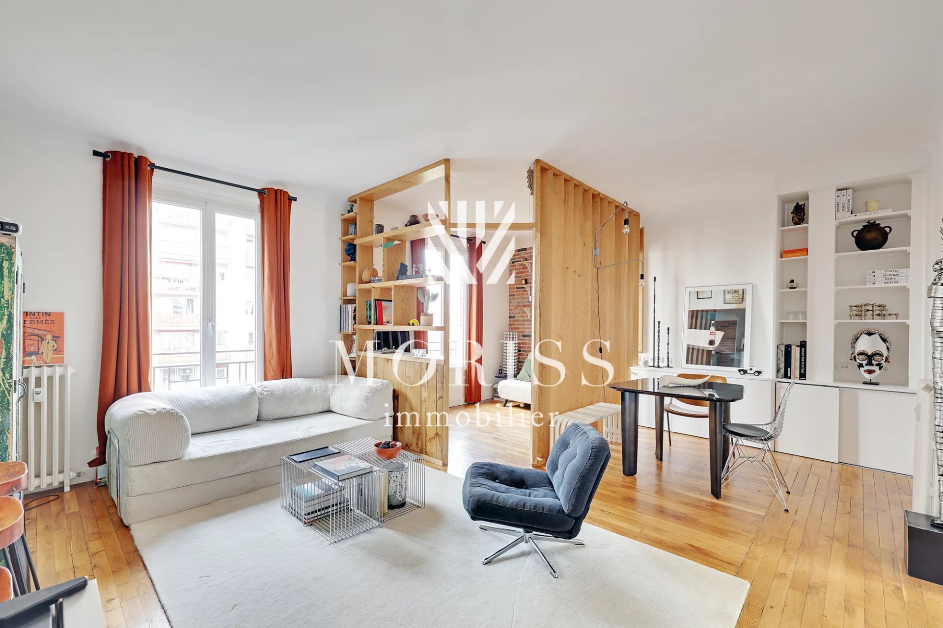 MAGNIFIQUE 3 PIÈCES / LUMINEUX / REFAIT PAR ARCHITECTE / MAIRIE - Image Array