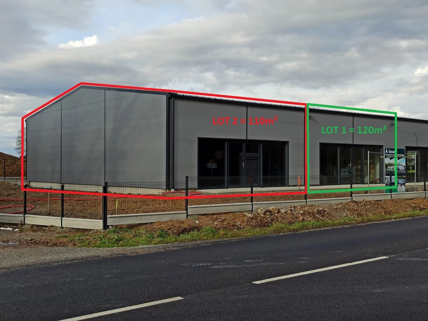 Location Local commercial Verneuil-sur-Vienne