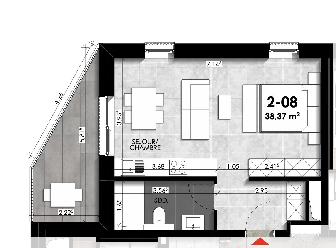 Apartment in Luxembourg