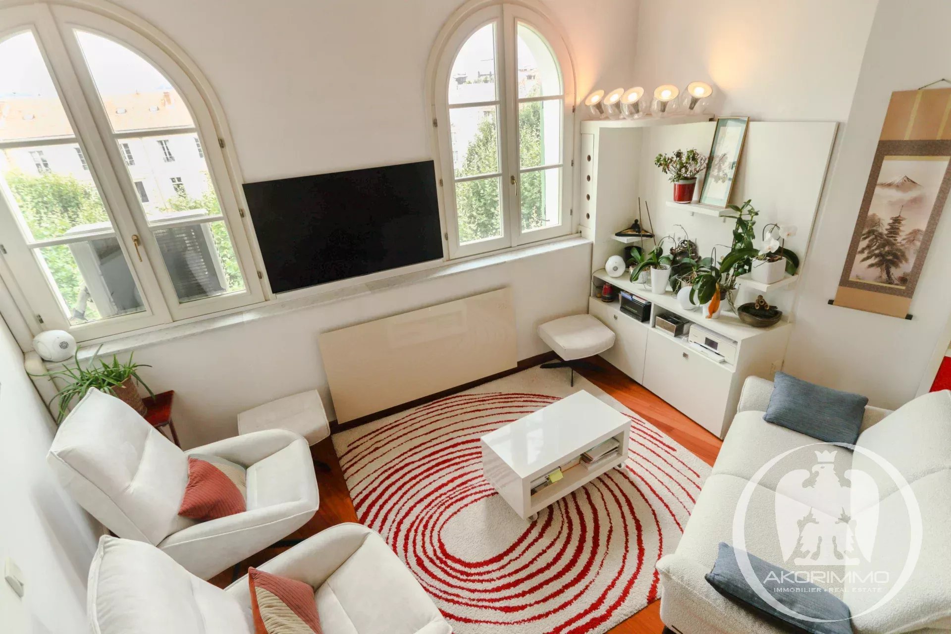 NICE CARRE D'OR - STUNNING 2-ROOM DUPLEX ON THE TOP FLOOR