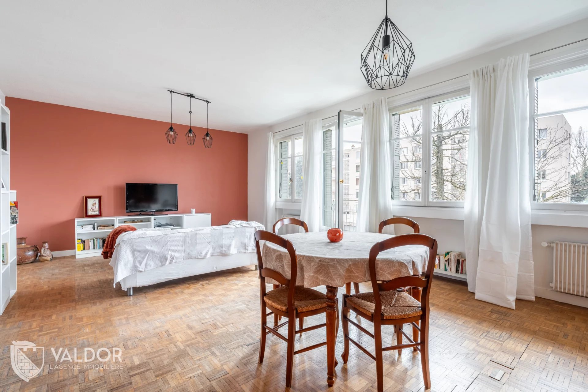 T4 92m2 TRAVERSANT BALCON BORDS DE SAÔNE