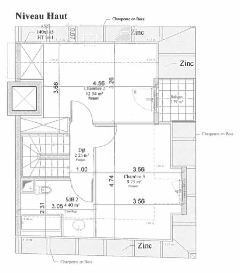 APPARTEMENT DUPLEX NEUF SUR PLAN - CHÂTENEY-MALABRY - Image Array