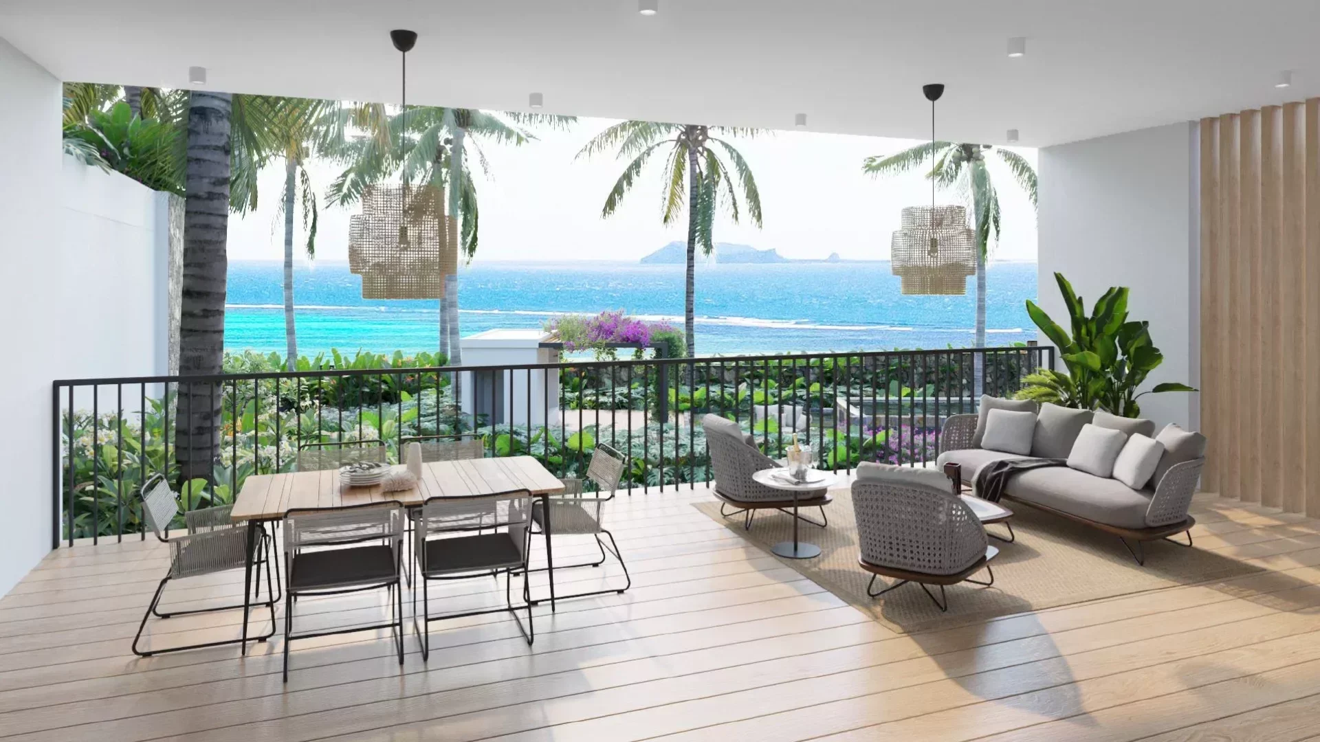 Seafront apartment 3 master bedroom - photo 2