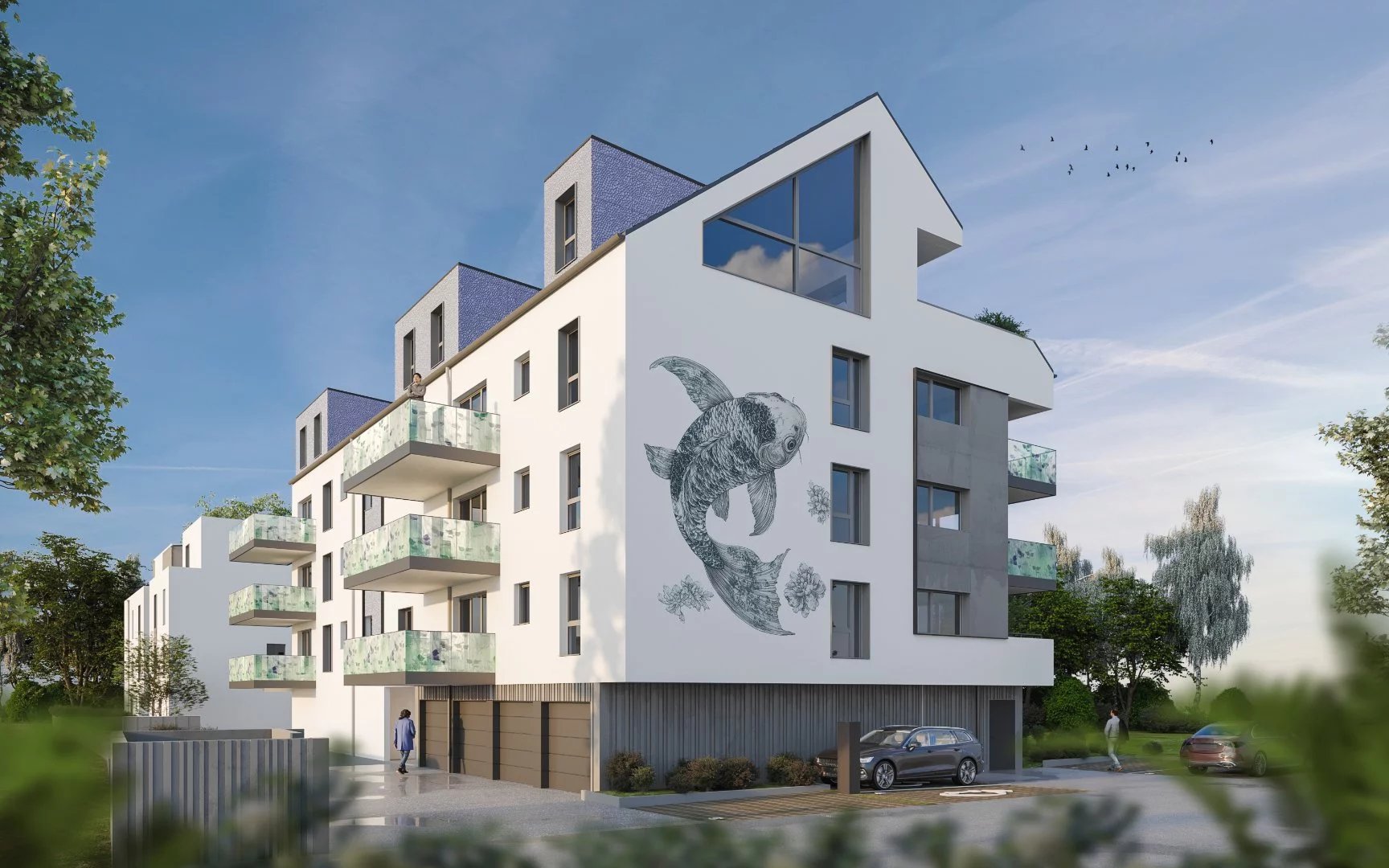 RAVISSANT 2 PIECES AU BORD DU PARC DES EAUX VIVES