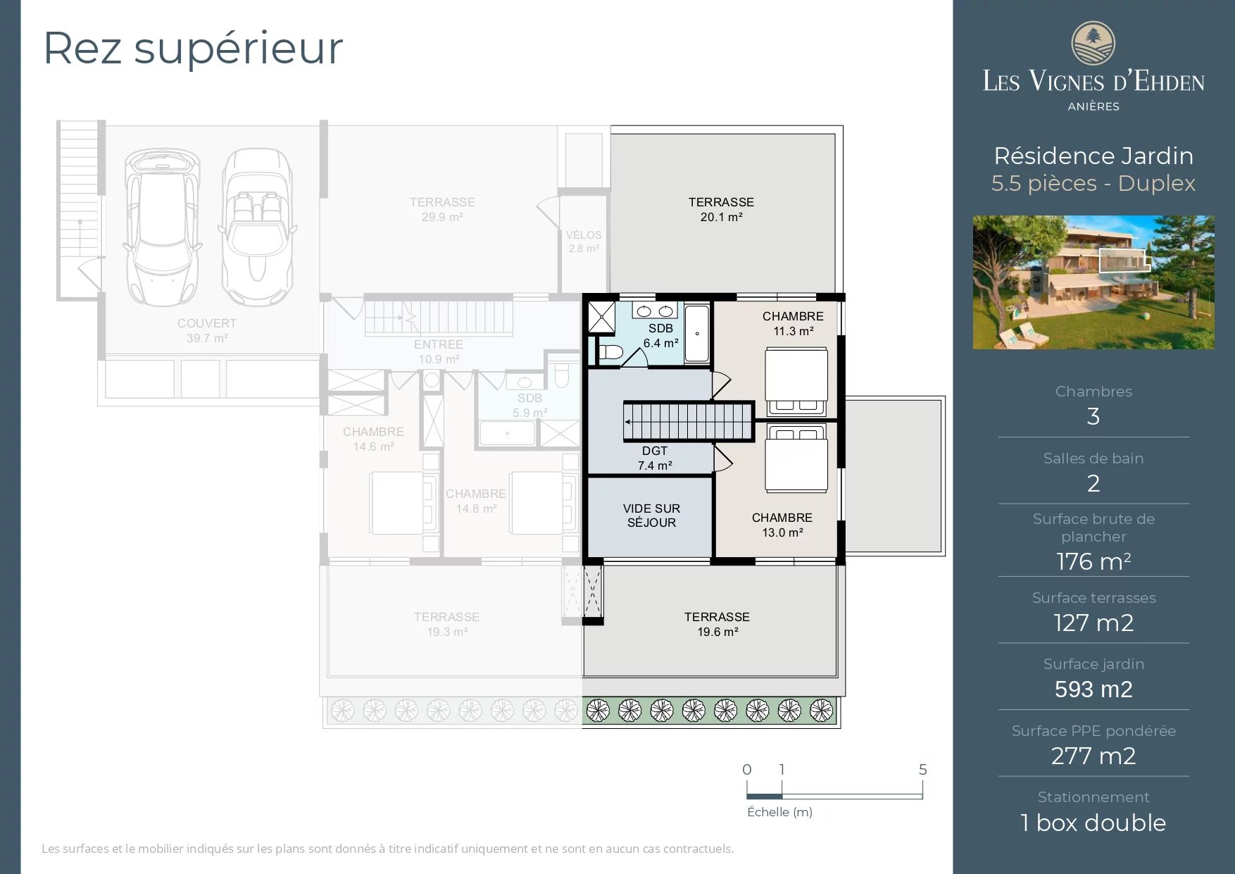Entre village et vignoble - Duplex d'exception