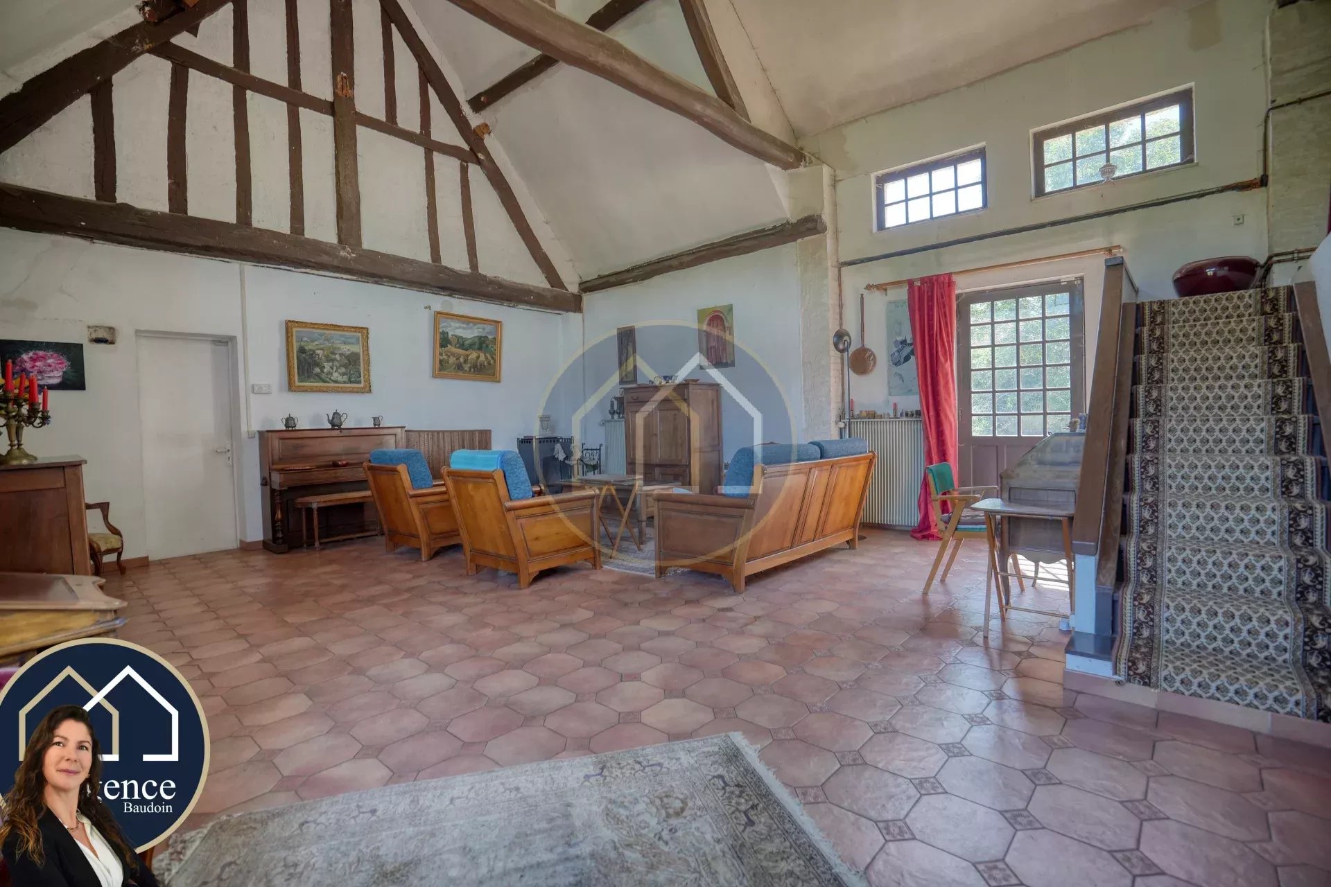 AUTHENTIQUE CHAUMIÈRE DE CHARME, 265 m², 5 CHAMBRES, GARAGE, SANS AUCUN VIS-A-VIS !
