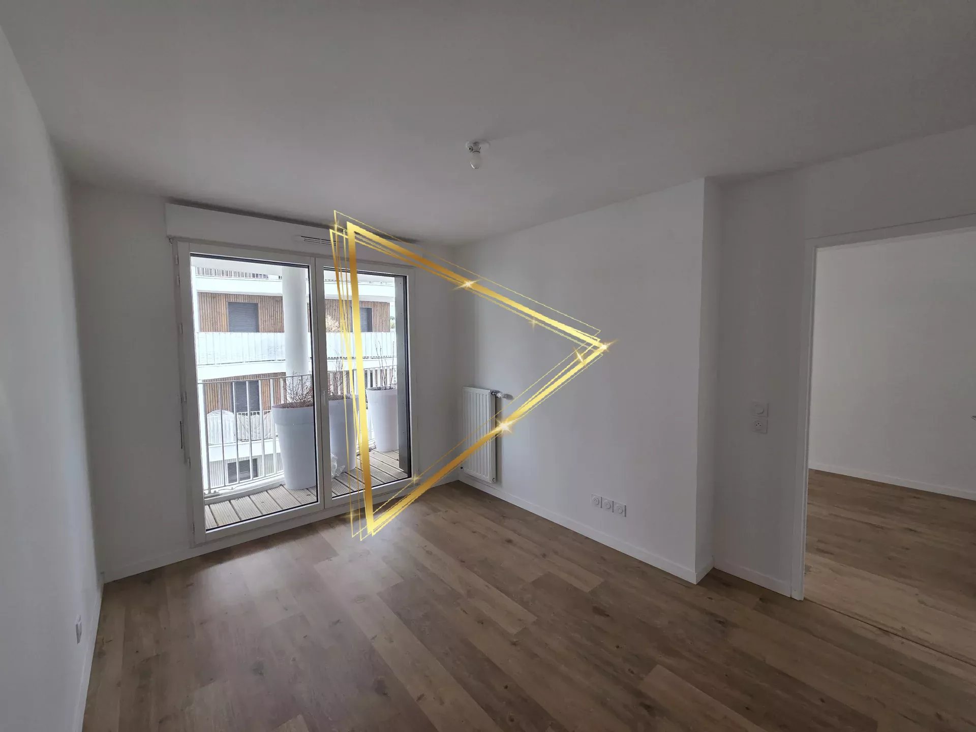 Noisy-le-Grand – Appartement 2 pièces avec balcon.