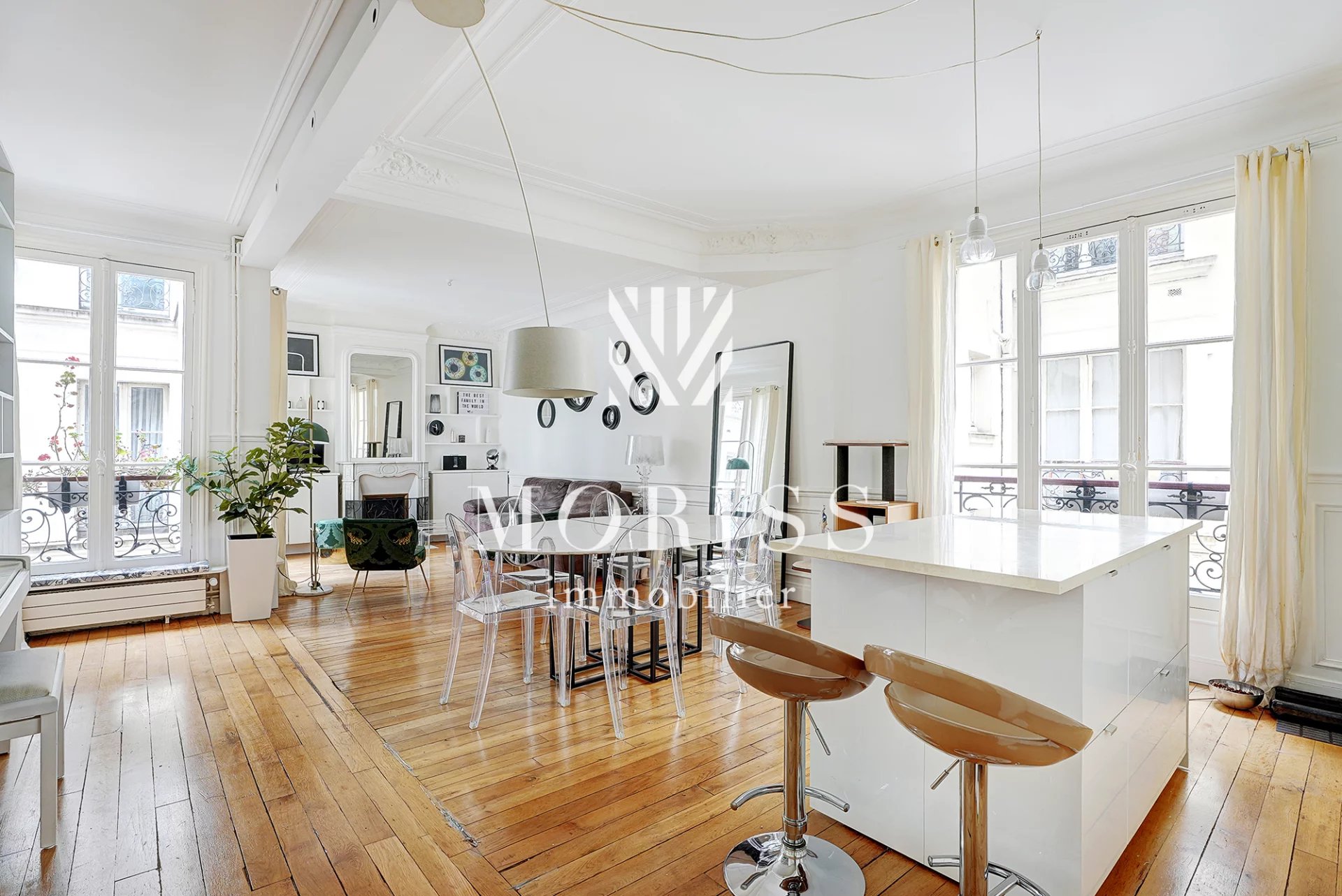 4 pièces – Courcelles / Parc Monceau – Sectorisation Carnot - Image Array