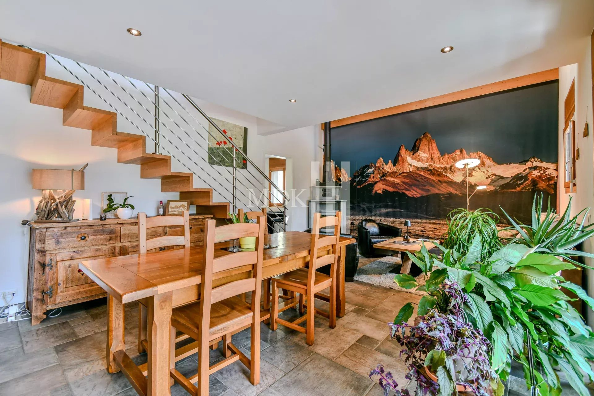 Magnifique duplex de standing avec vue sur les Dents du Midi - Photo 3