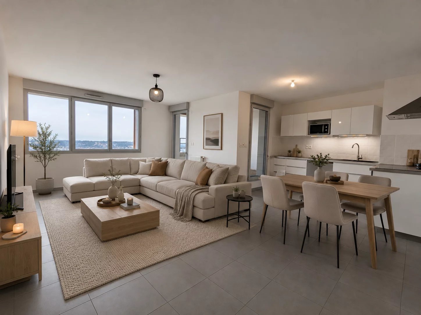 Agence immobilière de 