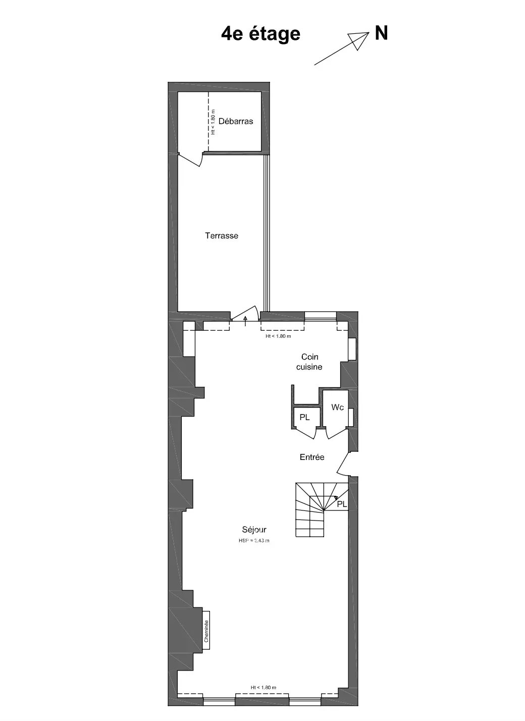 Daire Paris 4ème - picture 20