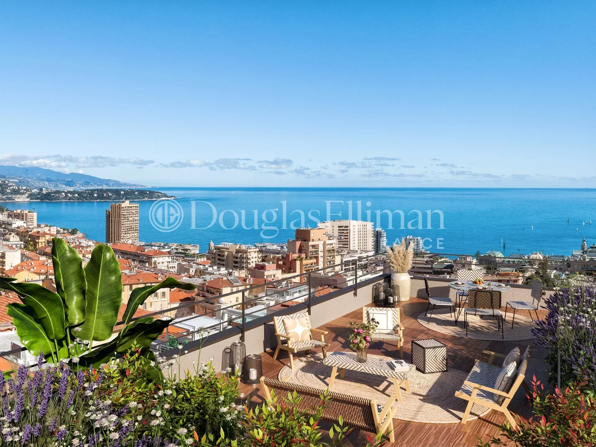 BEAUSOLEIL –  Penthouse 5 Pièces 113m2 avec vue mer imprenable - Image nᵒ3