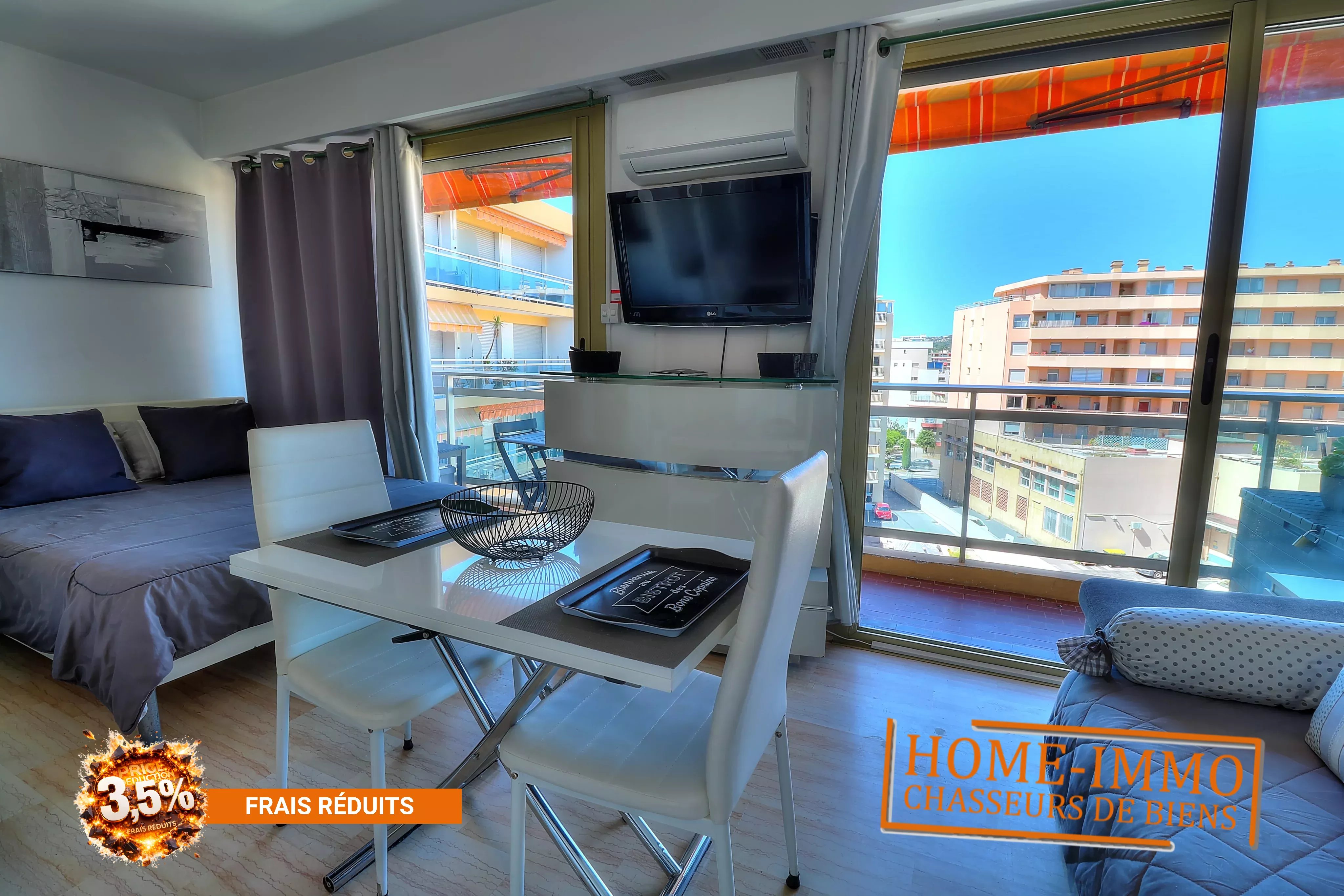 Front de mer – Studio au calme avec terrasse, aperçu mer, parking & cave - Photo 3