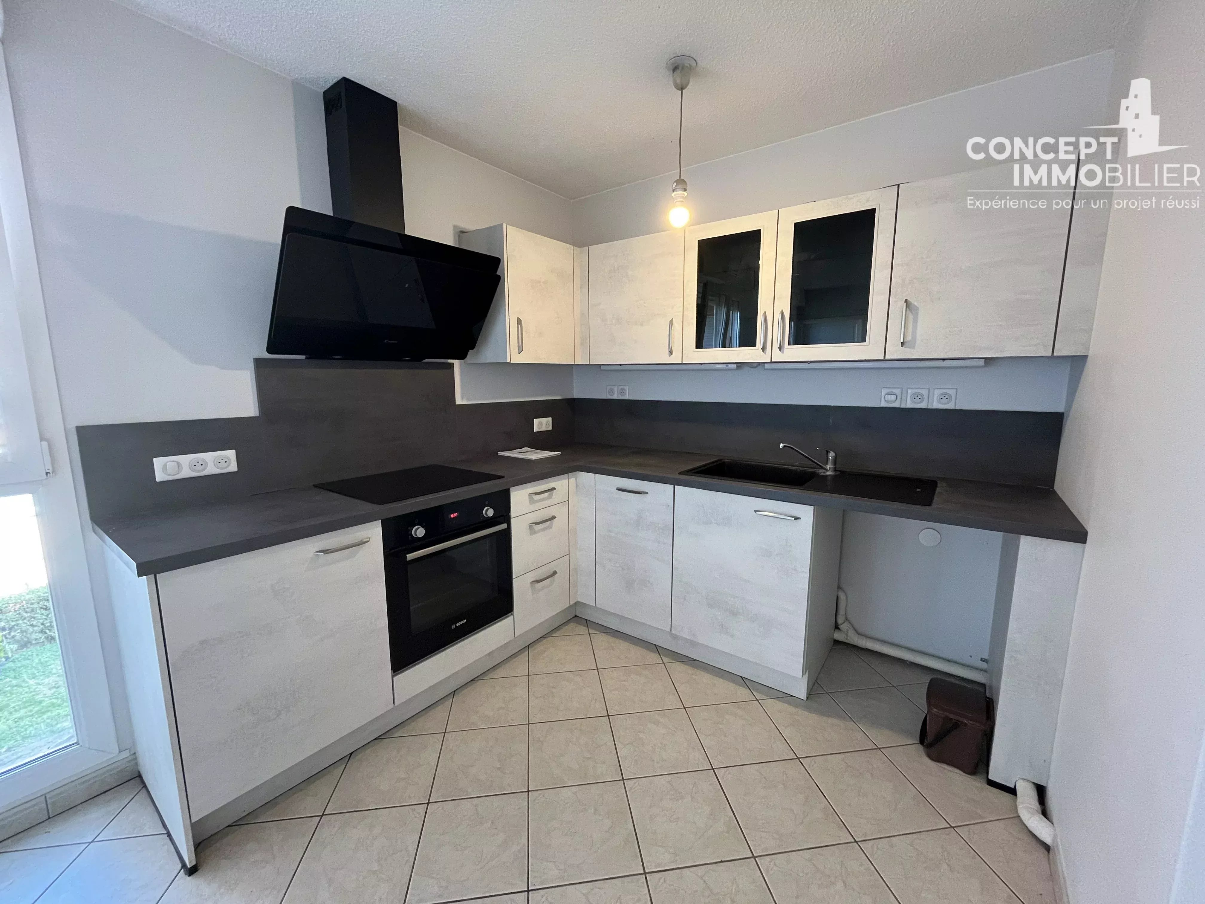 Appartement – THIONVILLE - F2 43 m² avec balcon, garage et cave