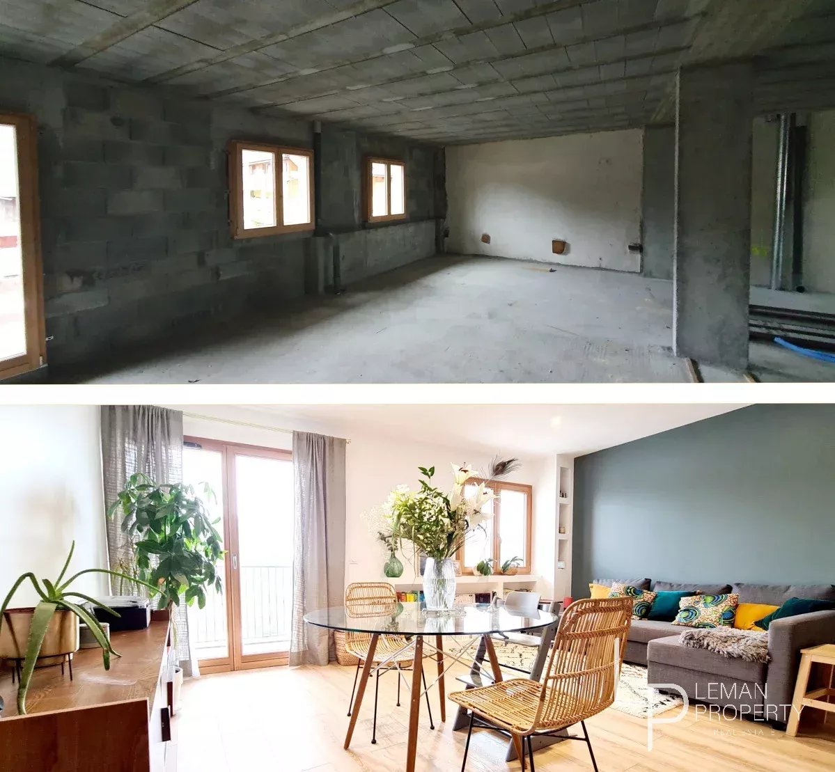 EVIAN LES BAINS - Plateau brut - 48m²