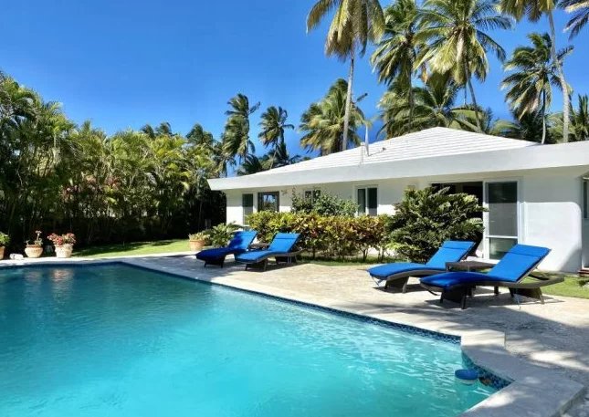 Splendide villa située en bord de mer à Cabarete
