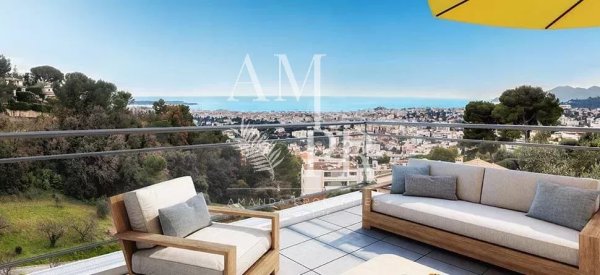 5 rooms roof terrace flat - Panoramic view - Le Cannet — photo 1