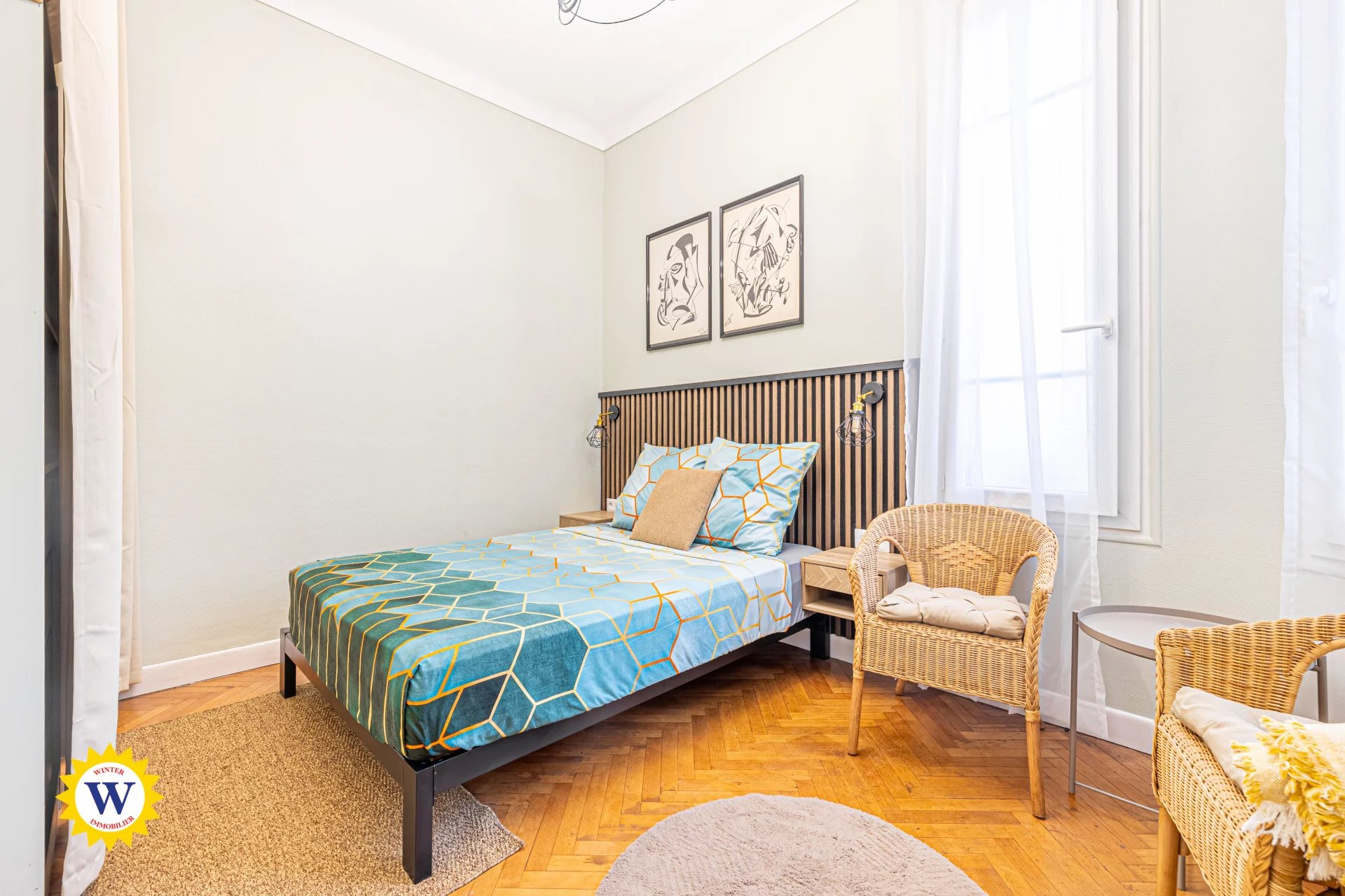 NICE CHATEAUNEUF / GAMBETTA - 2/3 PIECES MEUBLE REFAIT A NEUF - LOCATION BAIL MOBILITE - 2 chambres, climatisation ! - Photo 3