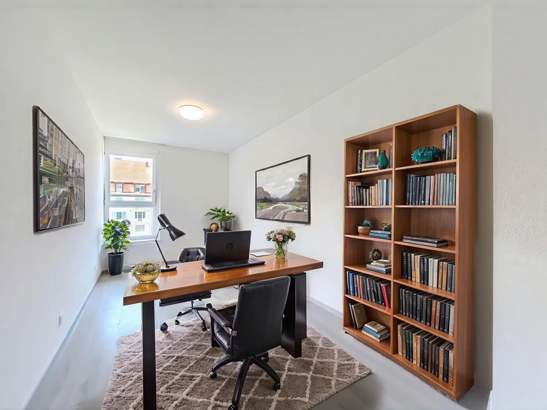 Lumineux et spacieux appartement – Garage & place intérieure – Centre-ville