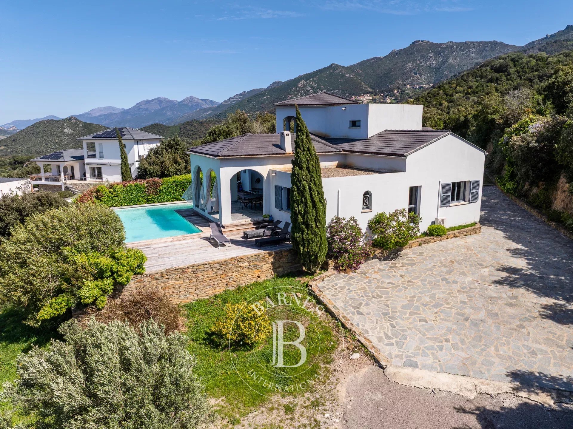 Oletta, villa d'architecte, 5 chambres,  piscine, proche plage - picture 16