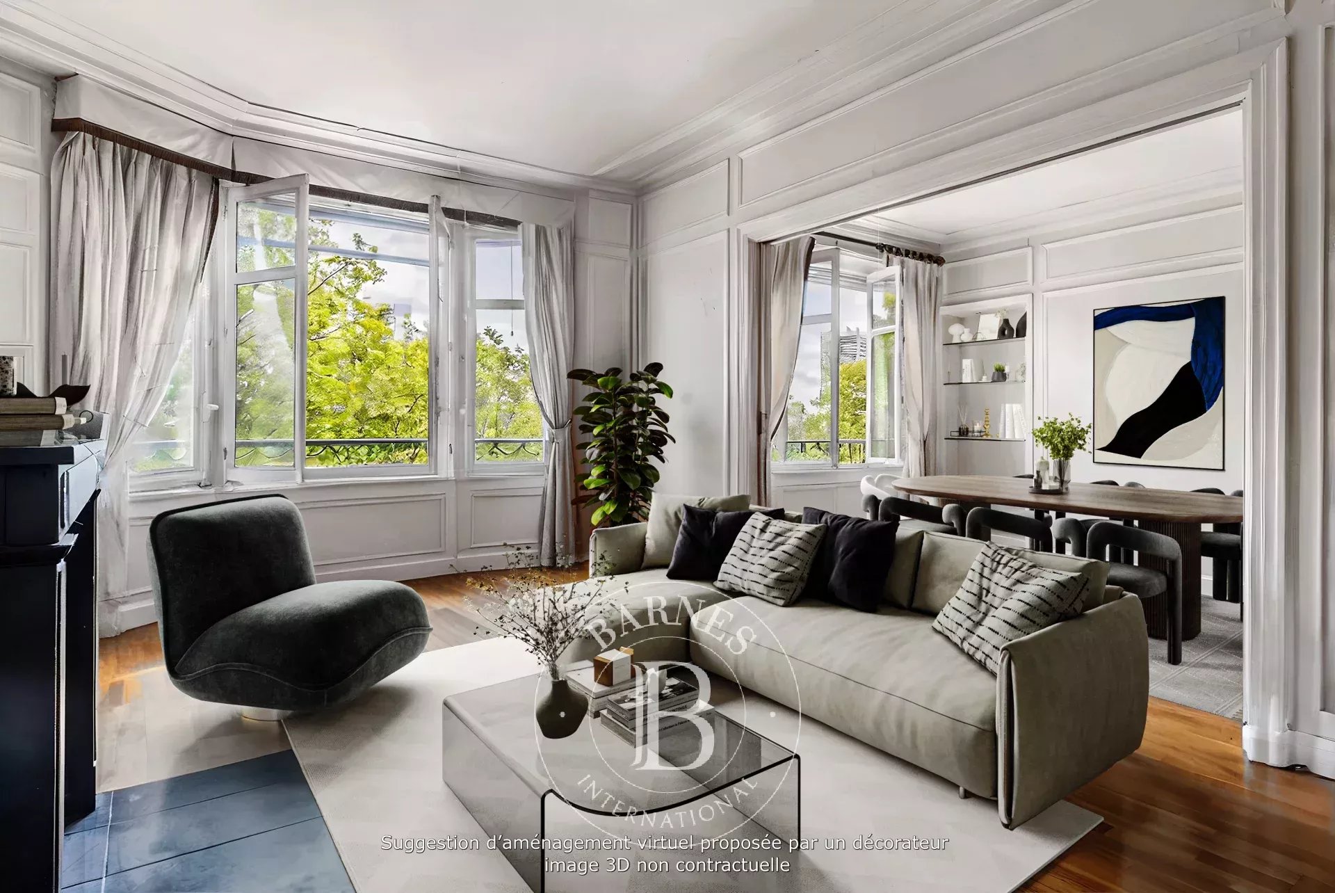 Daire Paris 16ème - picture 4