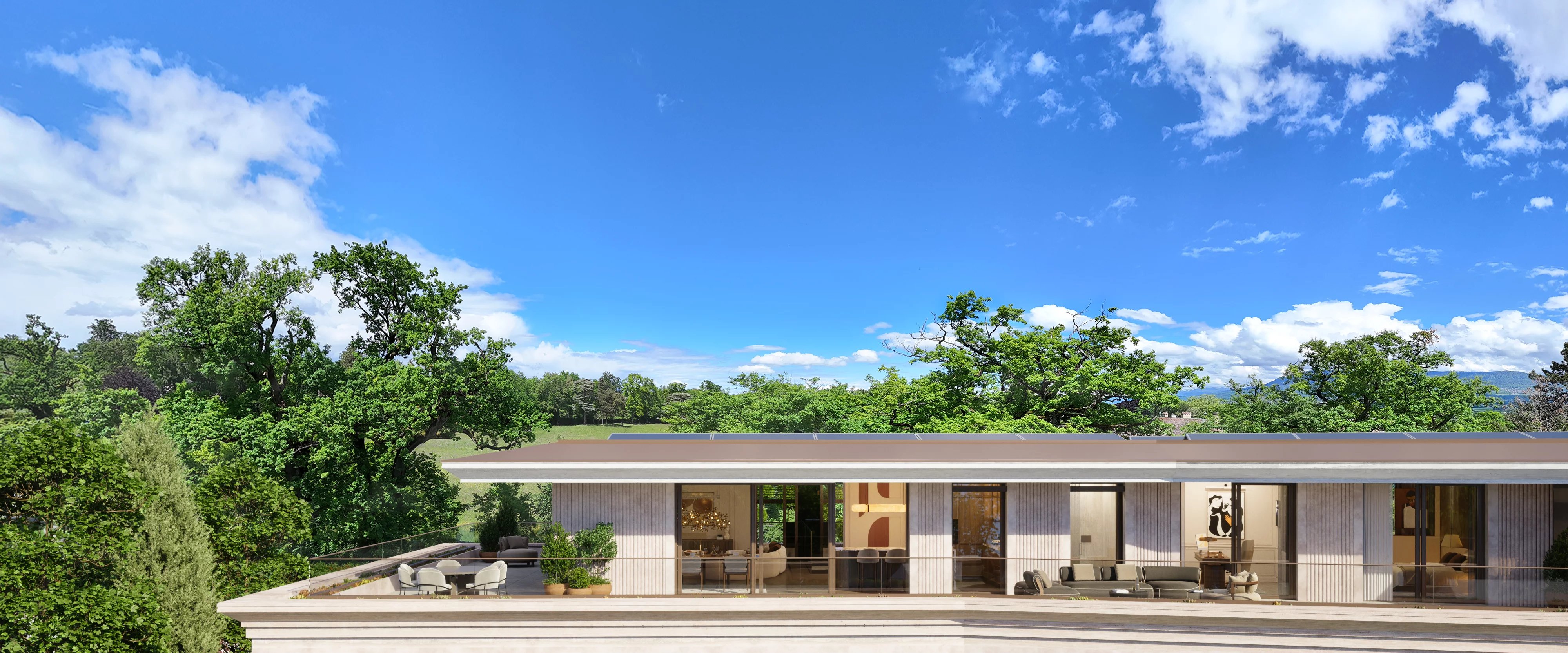 Exclusive penthouse within a private residence