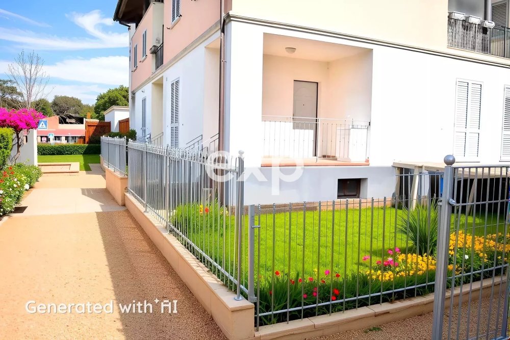 Grazioso Bilocale con giardino e Garage Alberoro