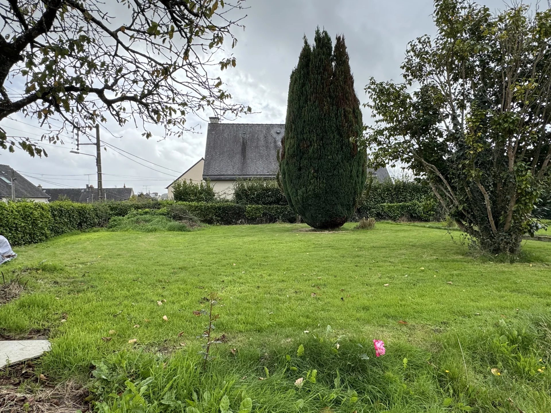 Pavillon avec grand terrain