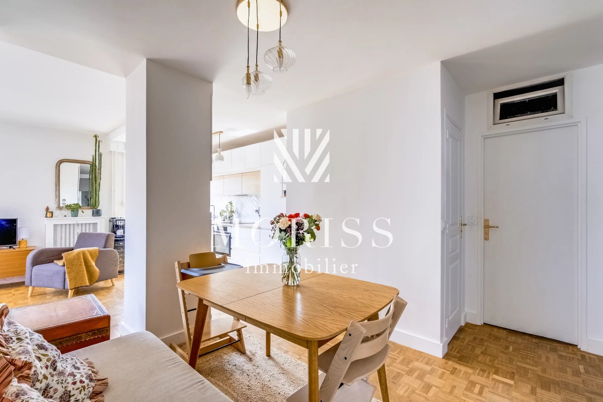 CLICHY LEON GAMBETTA - APPARTEMENT 3 PIÈCES DE 66 M² - Image Array