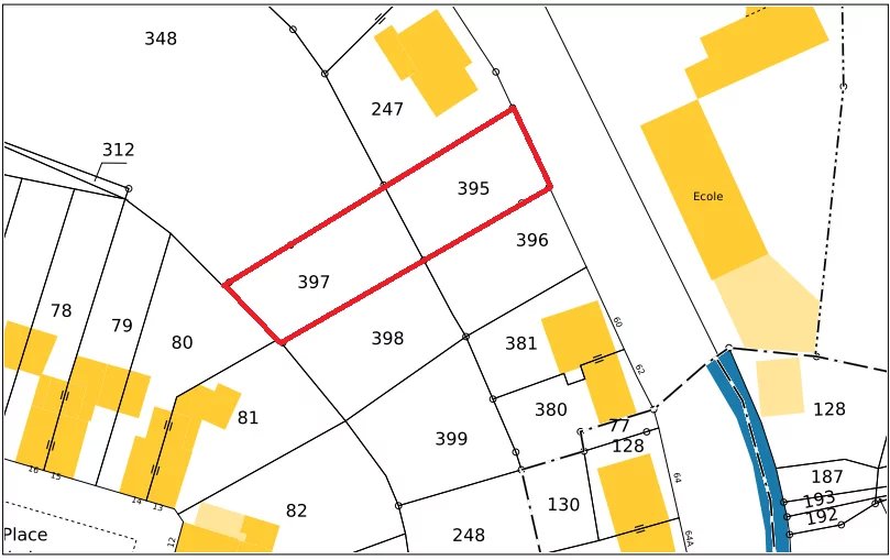 Terrain constructible à Ottange-Nondkeil