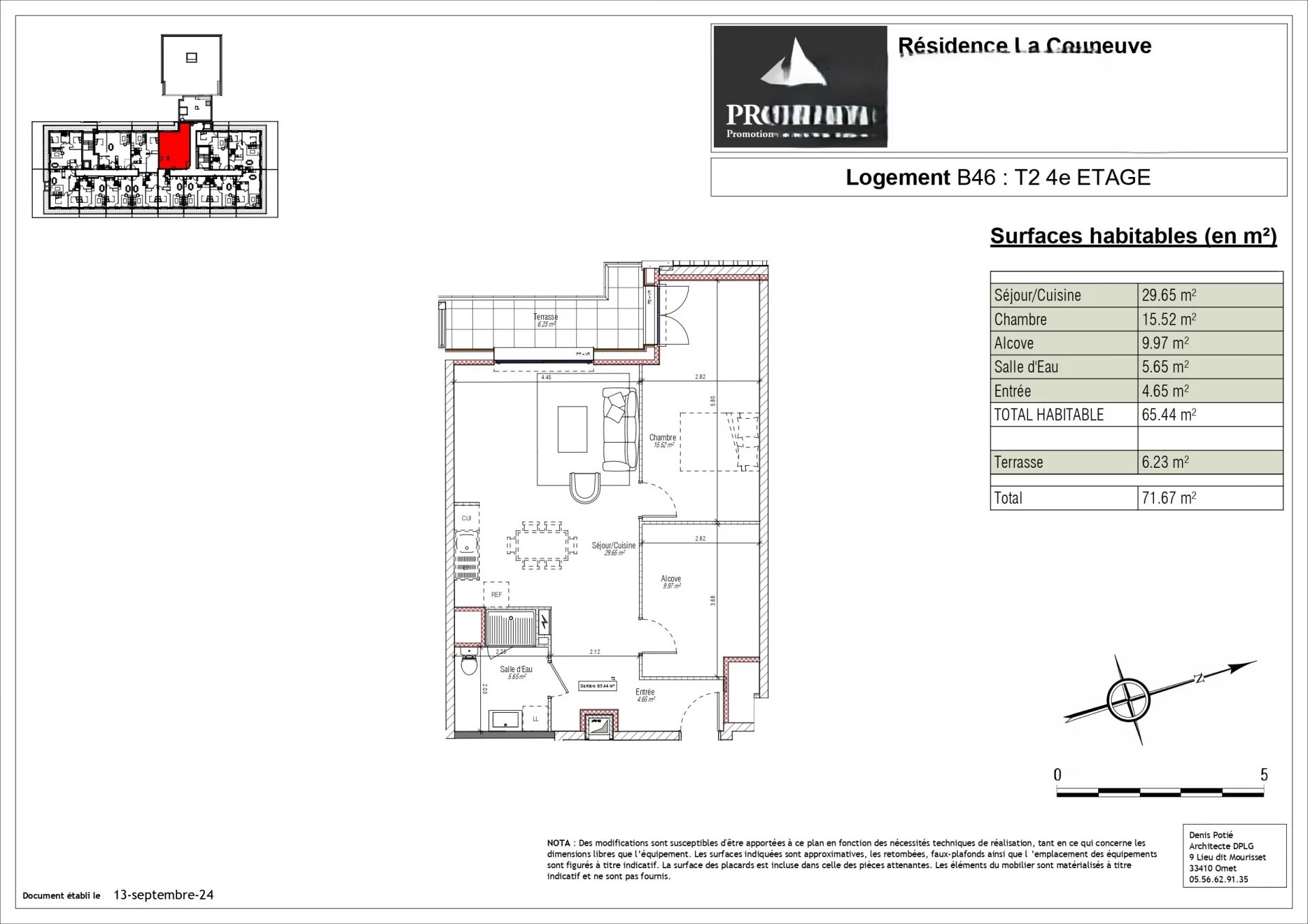 T2 69m² avec balcon - CENTRE VILLE