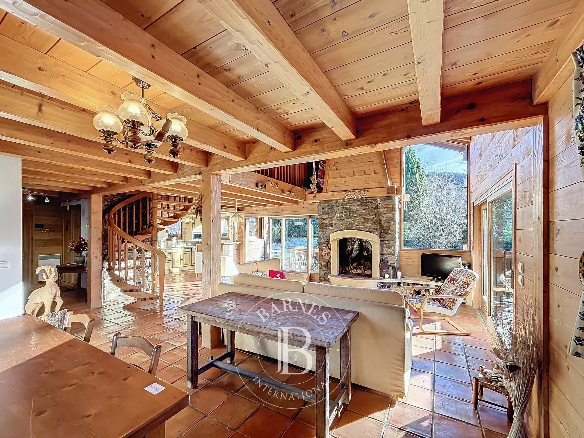 Photo of LES GETS - Chalet - 4 bedrooms - Panoramic view and South/West exposure - Rare for sale in sought after area close to the slopes and the village center