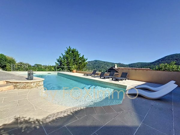 Villa panoramic sea view, quiet, pool in Les Adrets — photo 5