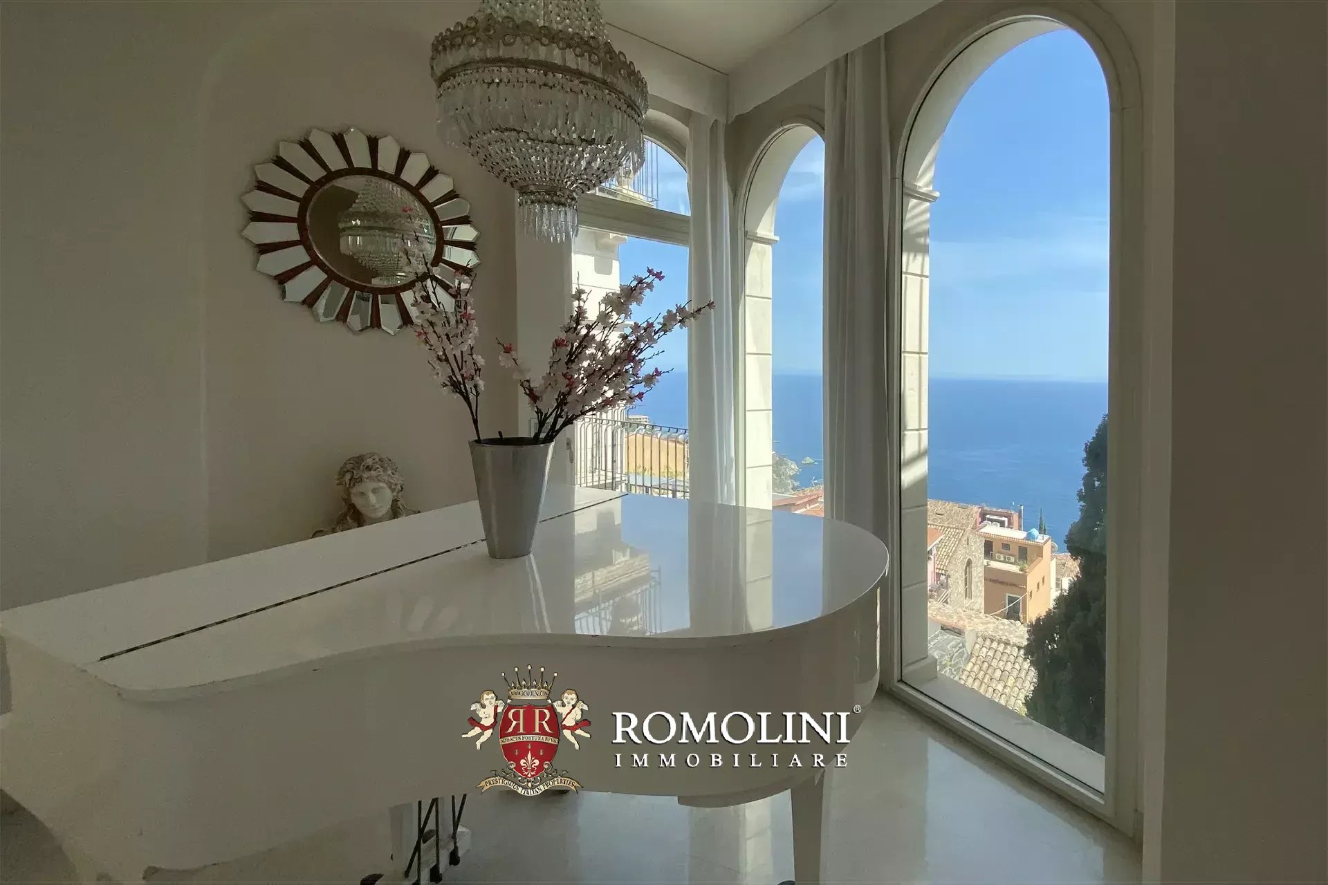 LUXURY SEA VIEW VILLA WITH POOL FOR SALE IN TAORMINA, SICILY