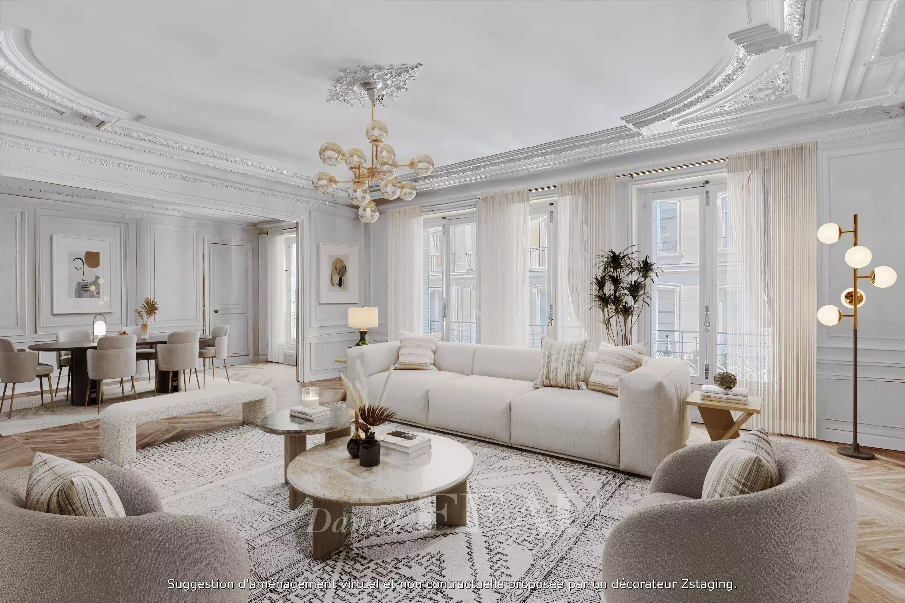 Paris 8th District – An elegant 3-bed apartment