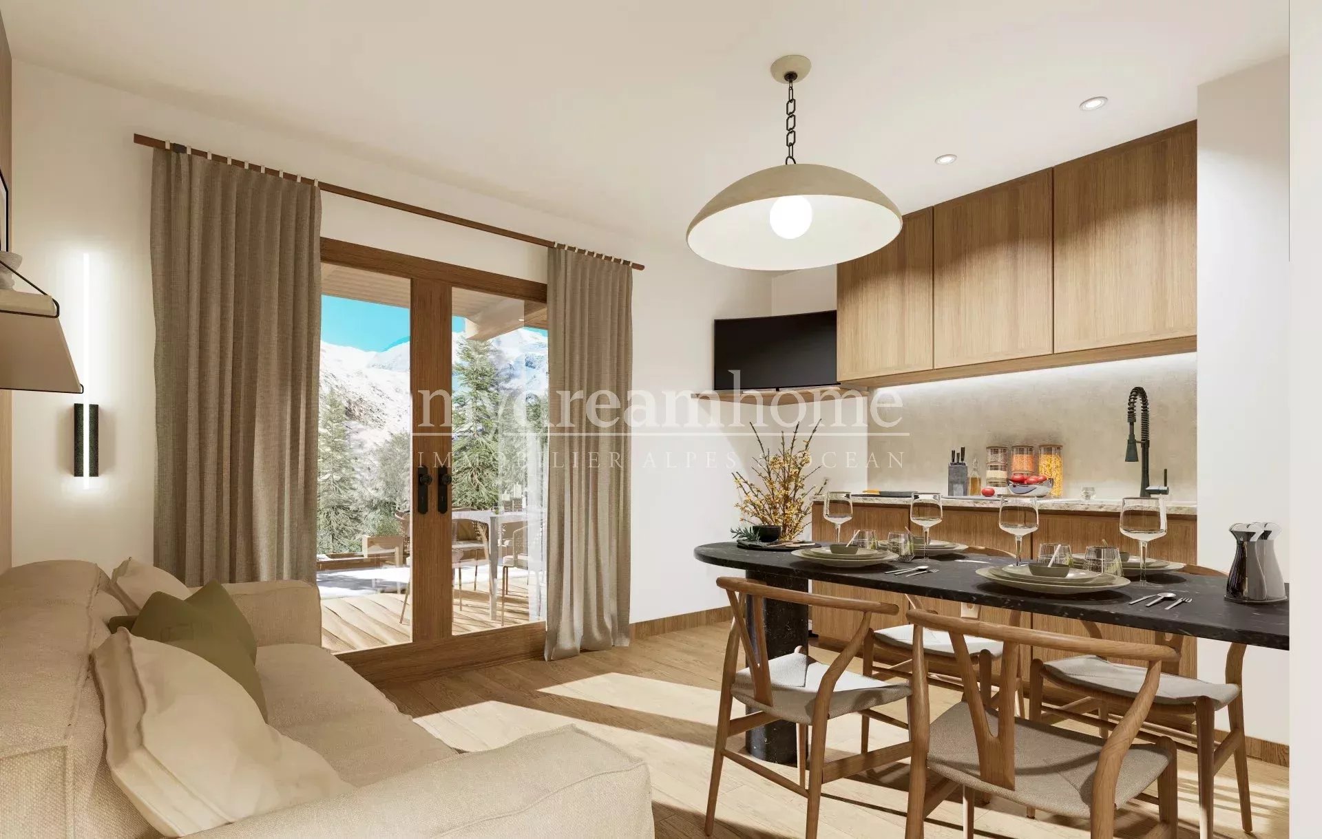 Appartement 3 pièces à Praz-Sur-Arly (74120)