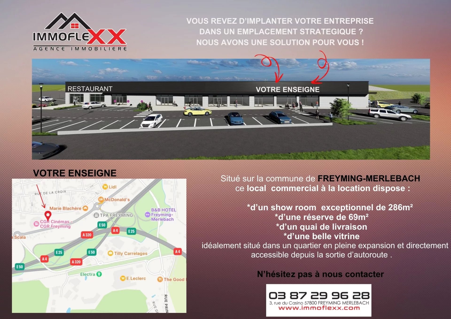 Location Local commercial Freyming-Merlebach