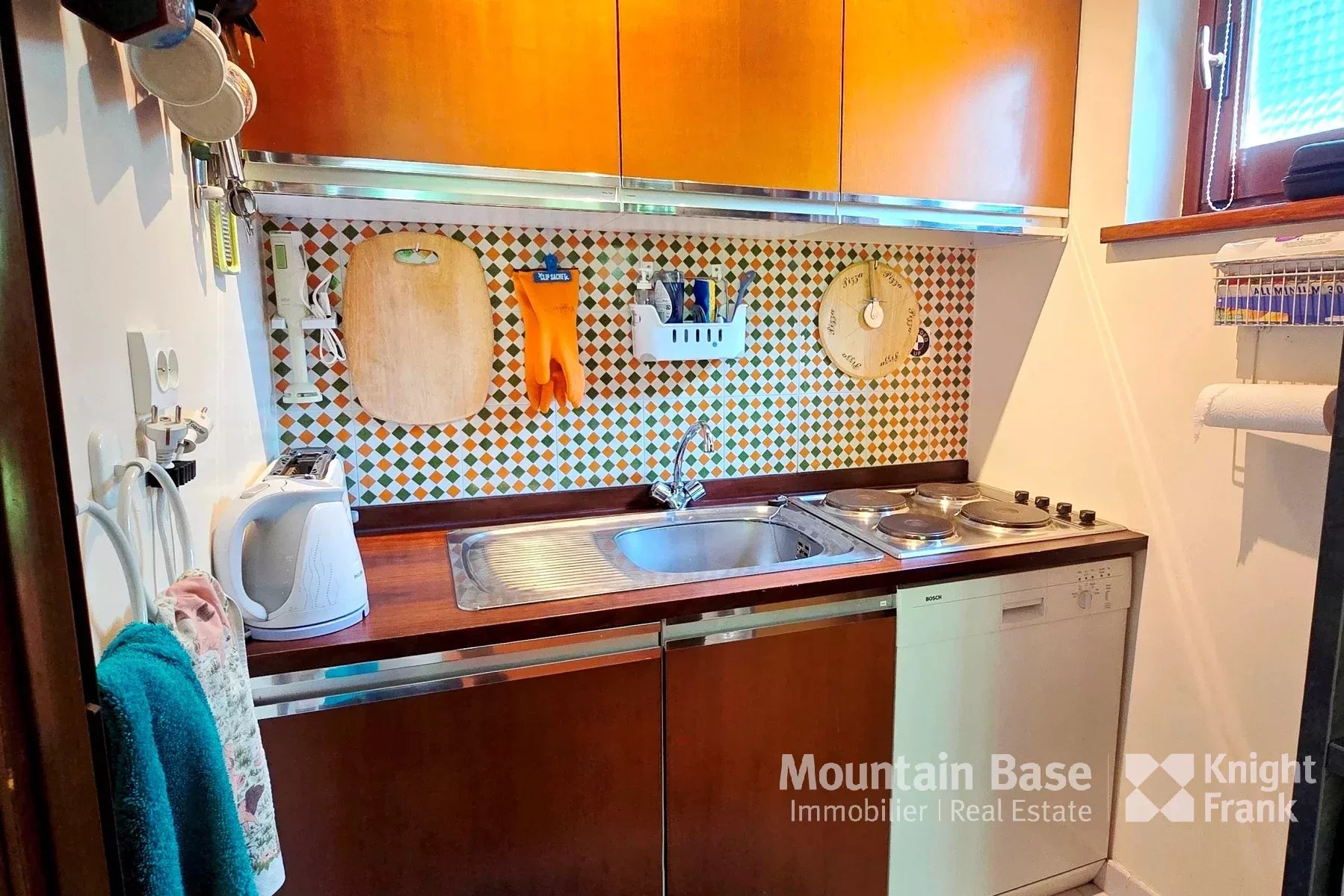 Photo of Apartment Jardin is a ground floor studio in Plaine des Praz