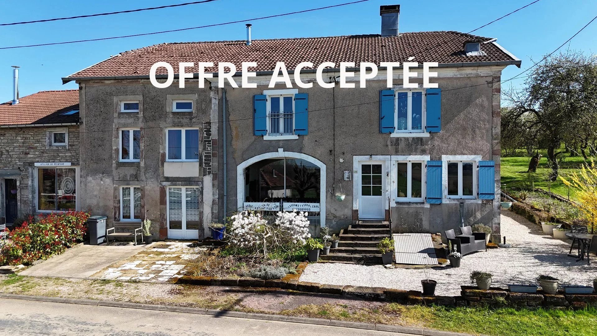 Maison + gîte rénovés avec charme, à vendre dans les Vosges