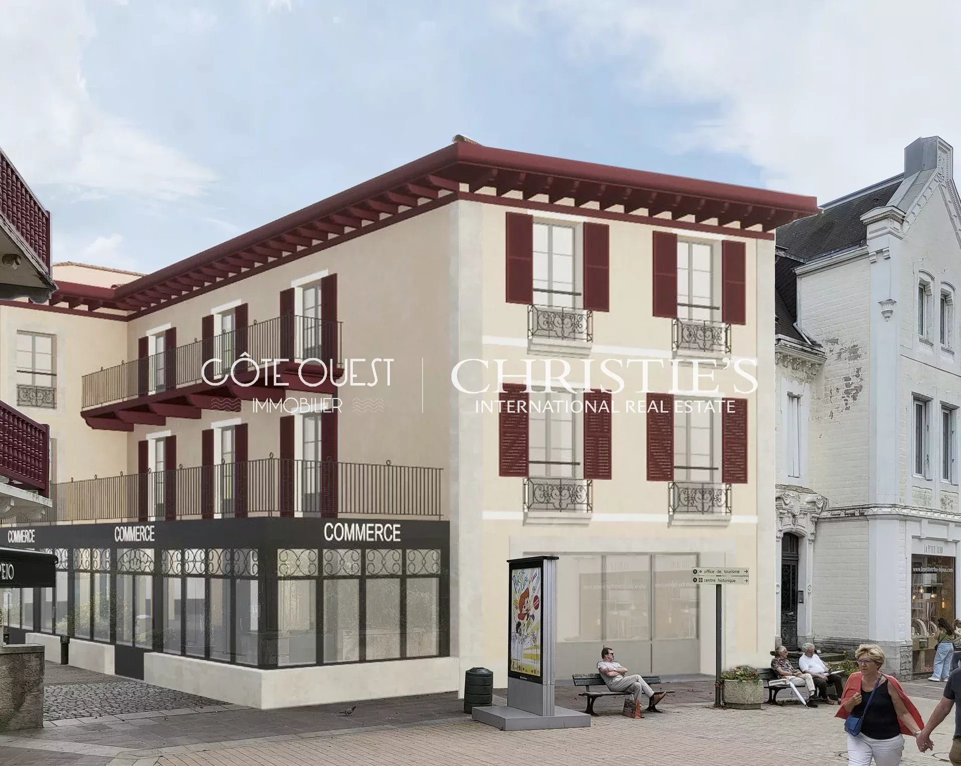 À vendre Saint-Jean-de-Luz - Appartement T3 de 80 m² avec 11 m² de terrasses