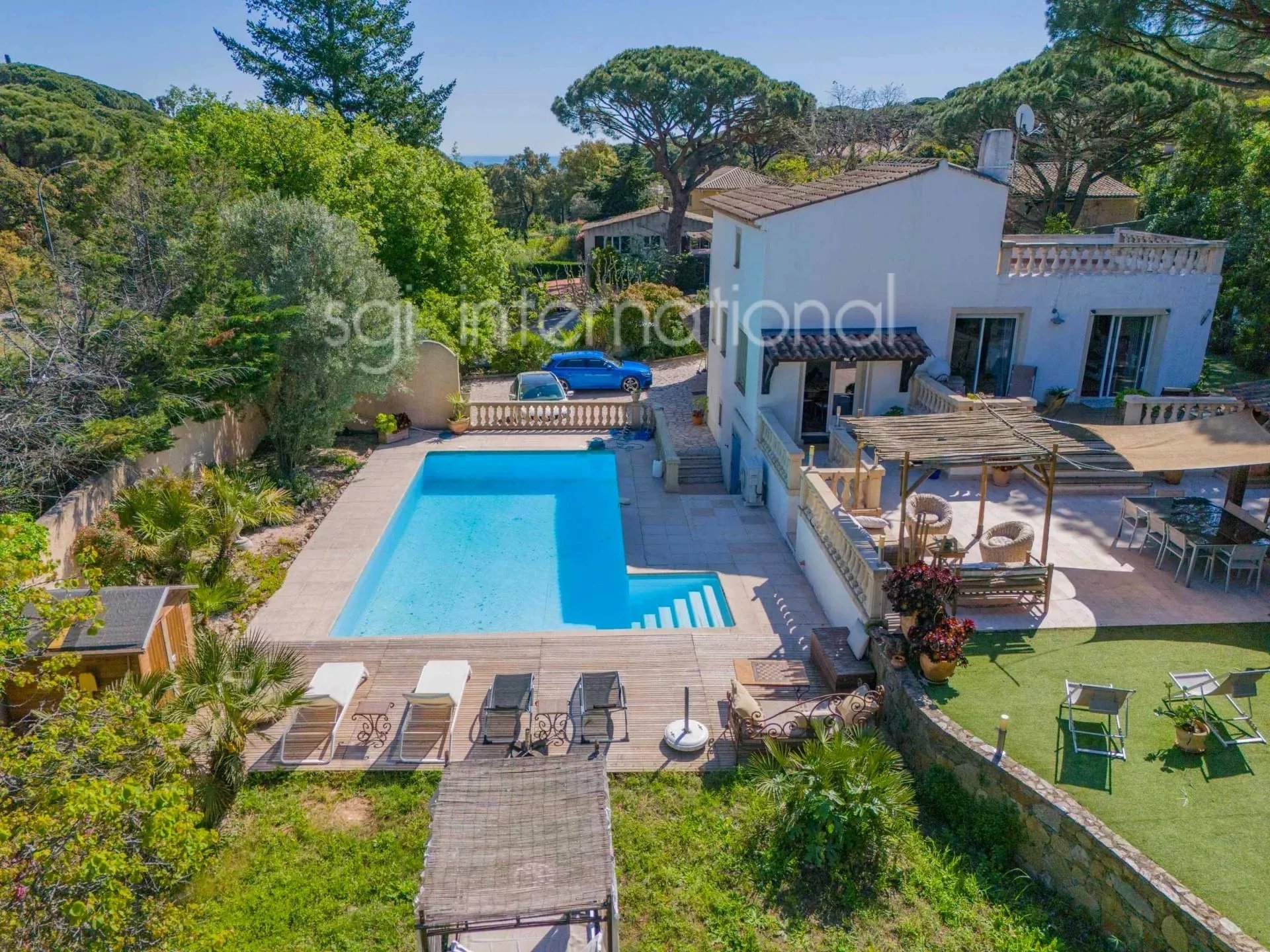 Sainte-Maxime: Beautiful villa near the Nartelle beach.