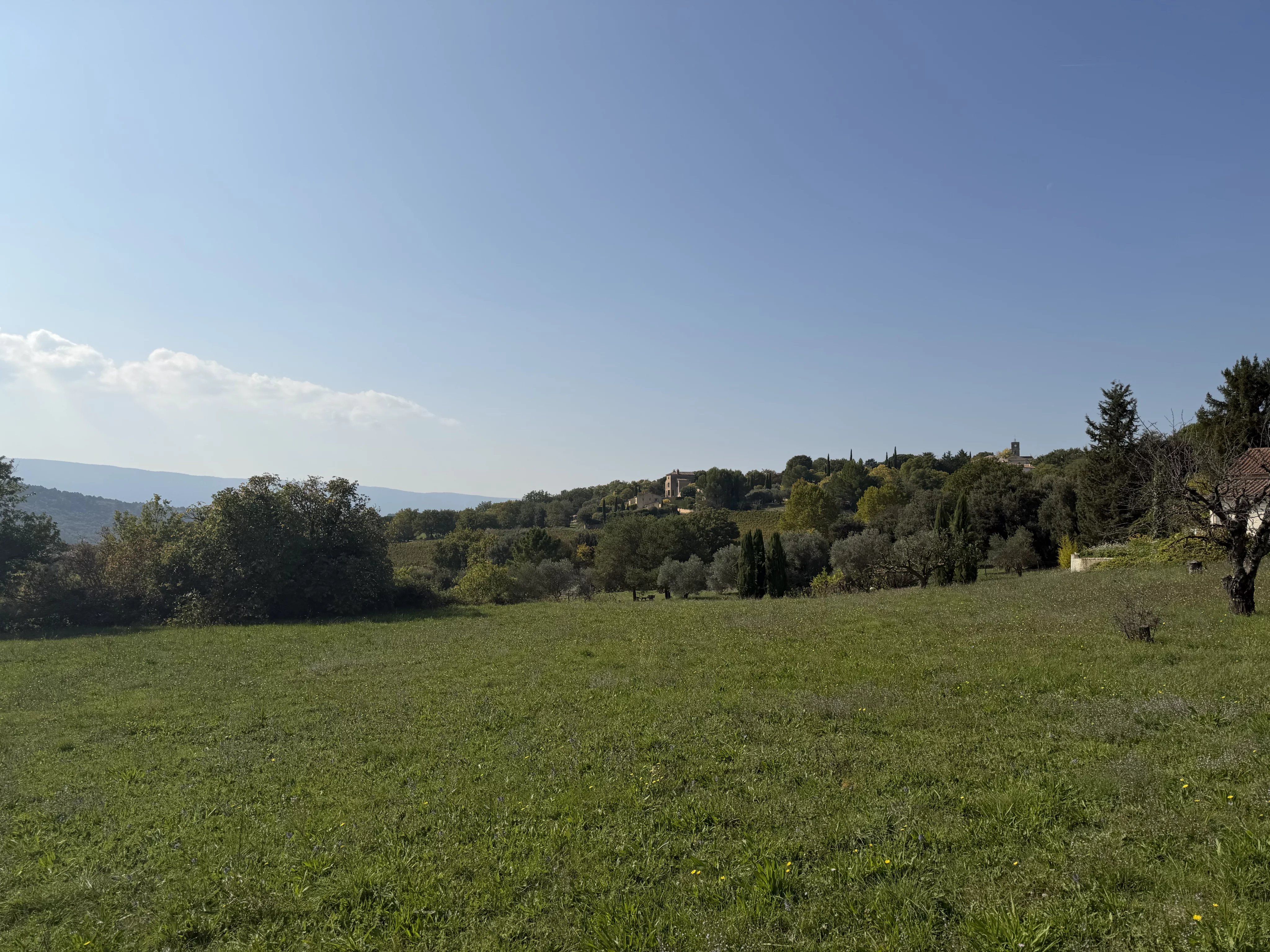Land in Goult with Views, 1405 m², Fiber Optic Access