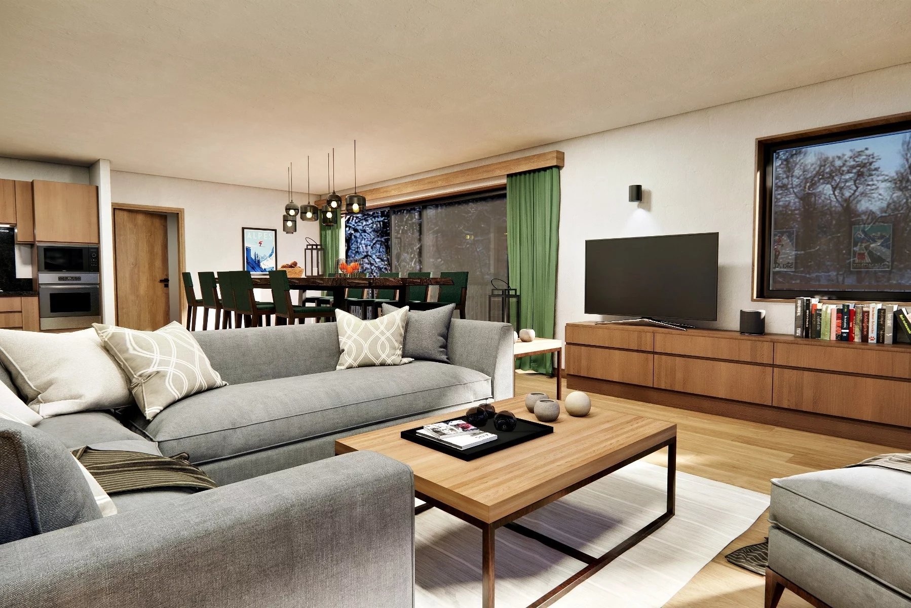 Photo of LES HOUCHES - New build apartment building comprising 12 apartments