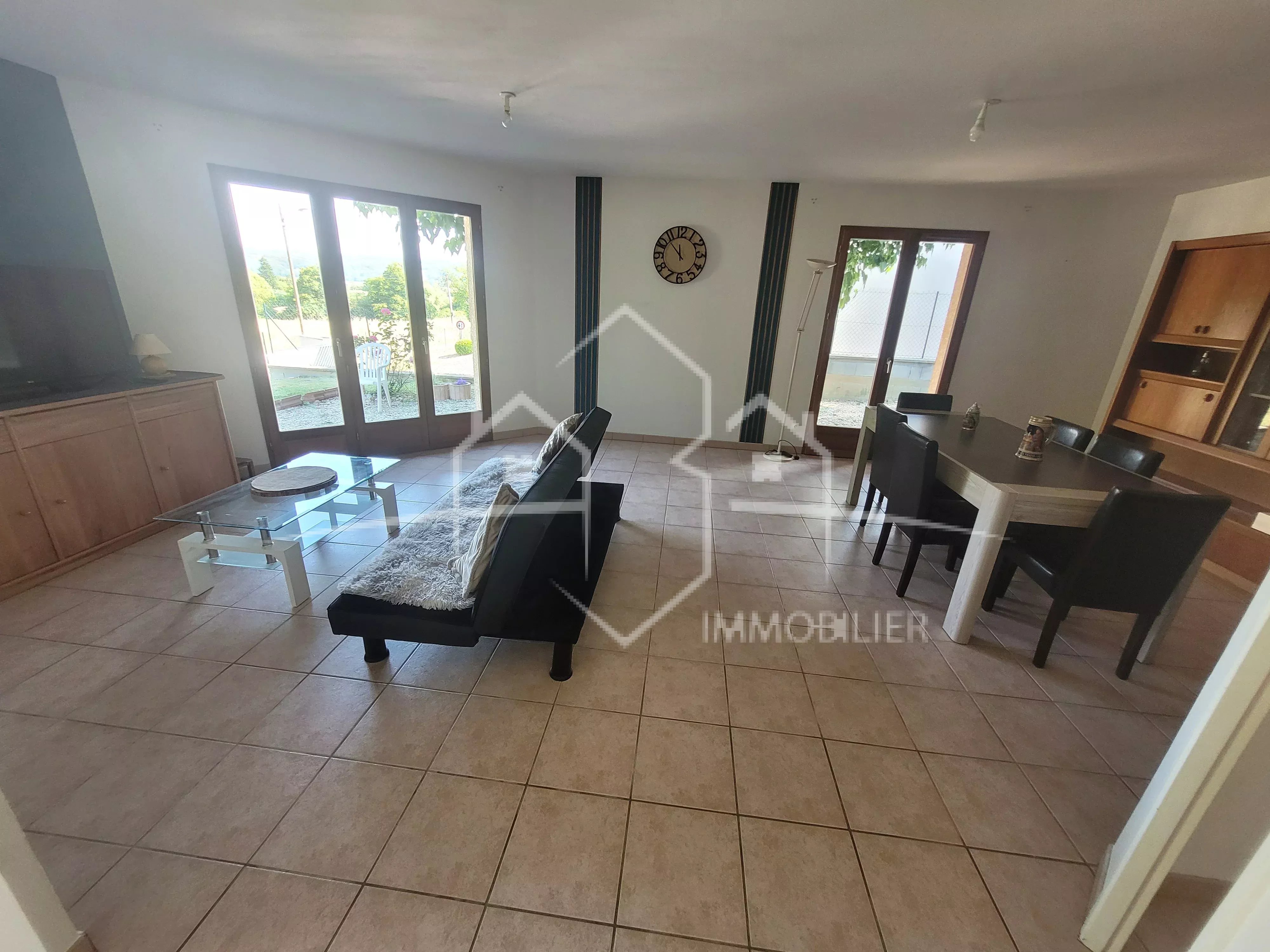 Marcilloles : maison de plain-pied