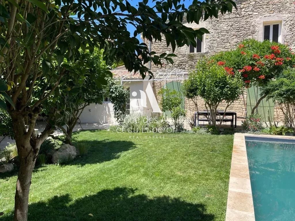 maison à vendre Robion Luberon jardin